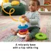 Fisher-Price: Senzorni Rock-A-Stack™ piramida prstenova - Mattel