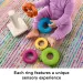 Fisher-Price: Senzorni Rock-A-Stack™ piramida prstenova - Mattel
