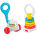 Fisher-Price: Set od 2 šarene zvečke za bebe - Mattel