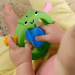 Fisher-Price: Vesela životinjska grickalica sa žabicom - Mattel