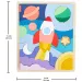 Fisher Price: Wood drvena slagalica astronaut - Mattel