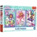 Gabi kućica za lutke šareni dani 3x80 komada puzzle - Trefl