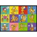 Garfieldove avanture 4x250-dijelni puzzle - Trefl
