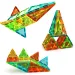 Geomag: Magnetic Tiles Gems magnetski set građevinskih kocaka, 16 komada