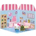 Hello Kitty Flower Café figurica s kućicom za lijepljenje naljepnica - Comansi