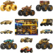 Hot Wheels Monster Trucks: Multipak pobjedničkih autića, 11 kom. - Mattel