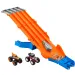 Hot Wheels Monster Trucks: Staza za utrke s 2 mala automobila - Mattel