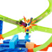 Hot Wheels Stunt Tracks Kavalkada zavoja — set staze za automobile - Mattel