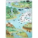 Igraća prostirka sa životinjskim figuricama 200x150cm - Melissa &amp; Doug