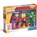 Iron Man i njegovi prijatelji 60-dijelna Supercolor slagalica - Clementoni