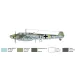 Italeri 1/72 Bf 110 C Zerstörer lovački avion maketa