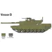 Italeri 1/72 M1 Abrams tenk maketa set