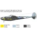 Italeri 1/72 P-38J Lightning maketa zrakoplova