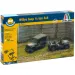 Italeri 1/72 Willys Jeep 1/4 ton 4x4 vojna vozila set maketa od 2 komada
