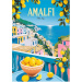 Italija Amalfi vintage plakati Premium Plus 1000-dijelni puzzle - Trefl