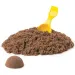 Kinetic Sand: Kutija za sladoled s smeđim pijeskom za modeliranje - Spin Master