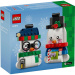LEGO®: Božićni ukrasi sa snjegovićima (40812)