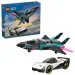 LEGO® City: Zrakoplov protiv automobila (60489)