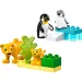 LEGO® DUPLO®: Obitelji životinja u divljini: Pingvini i lavovi (10442)