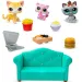 Littlest Pet Shop: Diner Dash set za igru od 3 dijela s figuricama mačaka