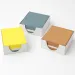 Ljepljeni blok za bilješke u više boja, 500 listova, 8,5x8,5x4,5 cm