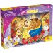 Ljepotica i zvijer 2 u 1 puzzle od 108 dijelova i bojanka 50x35 cm - Lisciani