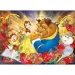 Ljepotica i zvijer 2 u 1 puzzle od 108 dijelova i bojanka 50x35 cm - Lisciani