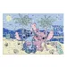 Luna: Disney Stitch 2u1, puzzle od 60 dijelova i figura Stitcha