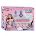 Luna: Go-Go Glam set za manikuru s umjetnim noktima i lakom za nokte, 5 komada