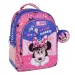 Luna: Must Team Hello Minnie s okruglim rubovima, ruksak s 3 pretinca, 32x18x43 cm