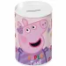 Luna: Peppa Pig cilindrična metalna kasica 10x15cm