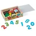 Magnetski drveni brojevi set za razvoj vještina u kutiji za pohranu - Melissa &amp; Doug