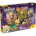 Marvel Groot 2 u 1, slagalica od 250 dijelova i bojanka 50x35cm - Lisciani