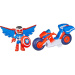 Marvelov Iron Man i njegovi nevjerojatni prijatelji - Kapetan Amerika i njegovo vozilo Super Bike - Hasbro
