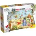 Medo Winnie 2 u 1 maxi slagalica od 24 dijela i bojanka 70x50 cm - Lisciani
