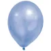 Metalik pastelno plavi balon – set od 8 komada