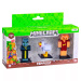 Minecraft 3D Toppeez 2. serija, set od 3 figurica, razne vrste - 1 kom