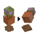Minecraft Reveal minifigura u spremniku - Hrast - Mattel