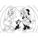 Minnie miš 2-u-1 24-dijelni puzzle i bojanka 50x35 cm - Lisciani
