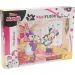 Minnie miš 2 u 1 maxi slagalica s 24 dijela i bojanka 70x50 cm - Lisciani