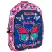 Must: Školska torba s tri pretinca s uzorkom leptira, ruksak 32x18x43cm
