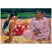 Muzejska kolekcija: Gauguin - Tahitijske žene na plaži 1000-dijelna slagalica s posterom - Clementoni