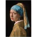 Muzejska kolekcija: Johannes Vermeer - Djevojka s bisernom naušnicom 1000-dijelna slagalica s posterom - Clementoni