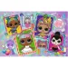 Obojene L.O.L lutke 70 komada glitter puzzle - Trefl