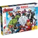 Osvetnici 2 u 1 puzzle od 60 dijelova i bojanka 35x25 cm - Lisciani