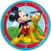 Papirnati tanjuri s motivom Mickey Mouse, set od 8 komada, 23 cm