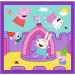 Peppa Pig 3 u 1, puzzle od 20-36-50 dijelova - Trefl