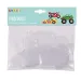 PlayBox: 5mm MIDI glačljive perle podloge, paket od 3 komada - Vozila