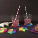 PlayBox: 5mm MIDI neon boje perle za glačanje u kanti, pakiranje od 5000 komada