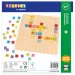 PlayBox: ABC šarene drvene edukativne igračke 25x25cm
